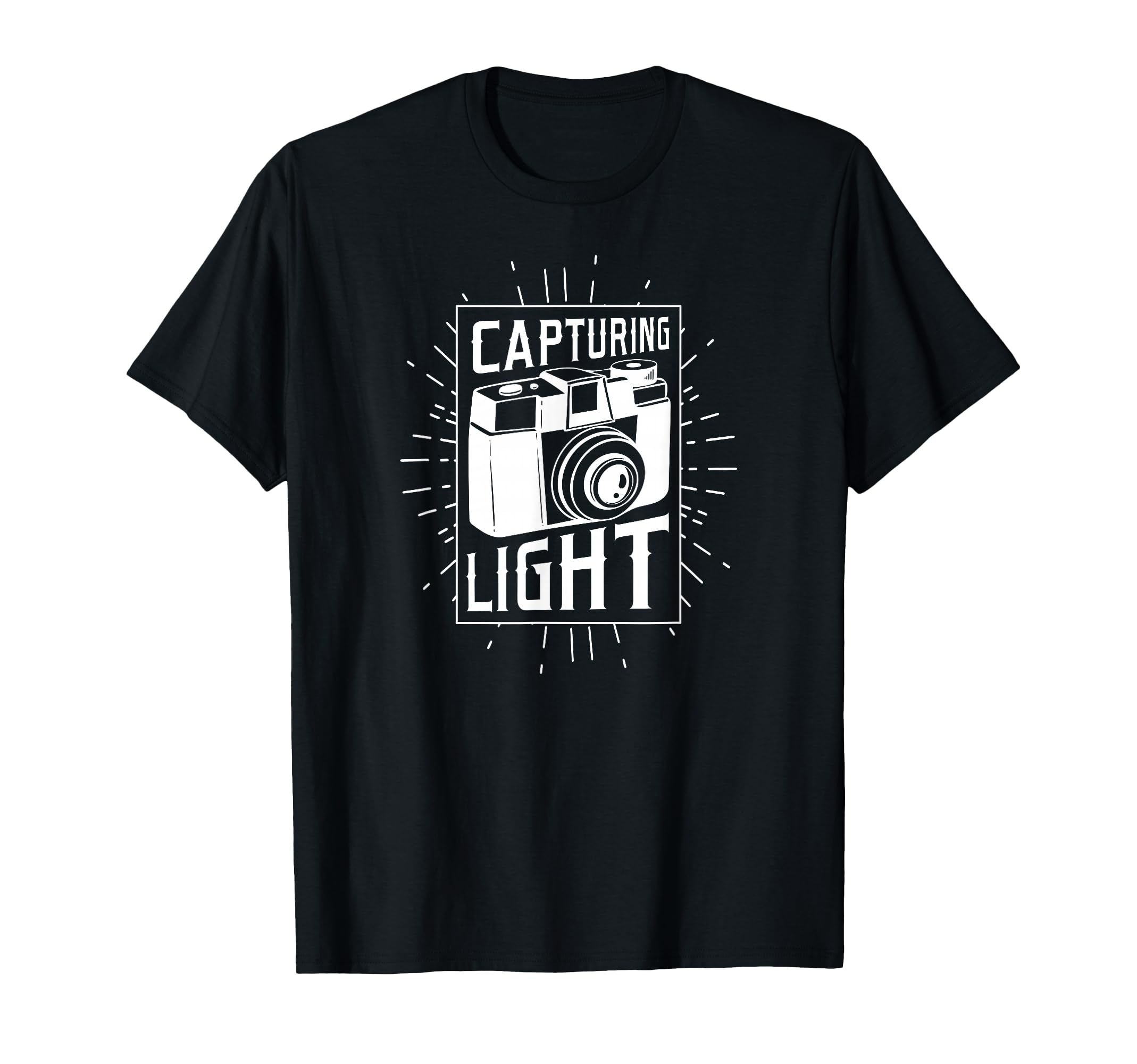 Dslr Photography Capturing Light Photo T-Shirt - Custom Art Print Unisex - T-Shirt, Sweatshirt, Hoodie