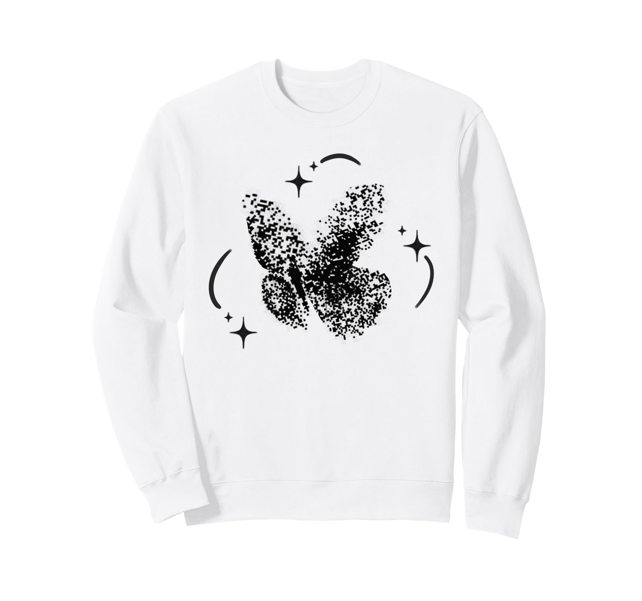 90S Y2K Tattoo Dotwork Stippling Sweatshirt - Aesthetic Graphic for Adults - T-Shirt, Sweatshirt, Hoodie