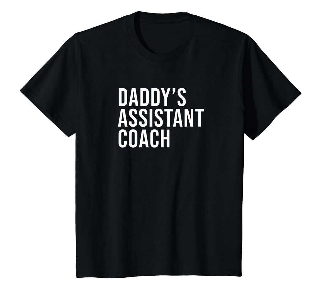 Daddys Assistant Coach Child Helper T-Shirt - Custom Art Print for Adults - T-Shirt, Sweatshirt, Hoodie