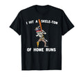 Skeleton Pirate Baseball Batting T-Shirt - Streetwear Style for Adults - T-Shirt, Sweatshirt, Hoodie