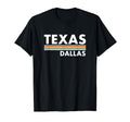 Texas Dallas Stripes T-Shirt - Trendy Graphic for Adults - T-Shirt, Sweatshirt, Hoodie