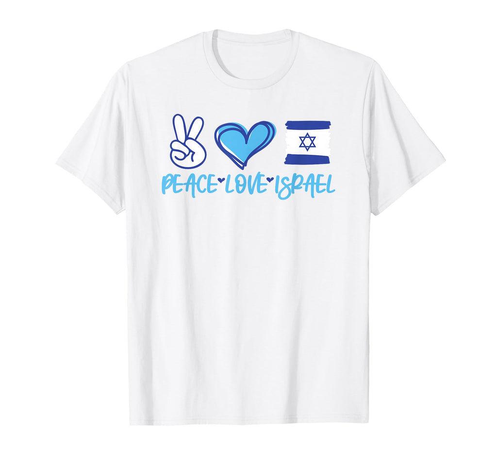 Support Israel Peace Love Israel I T-Shirt - Trendy Graphic for Adults - T-Shirt, Sweatshirt, Hoodie