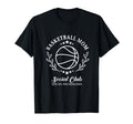Sideline Social Club Basketball Mom T-Shirt - Custom Art Print Men Women - T-Shirt, Sweatshirt, Hoodie