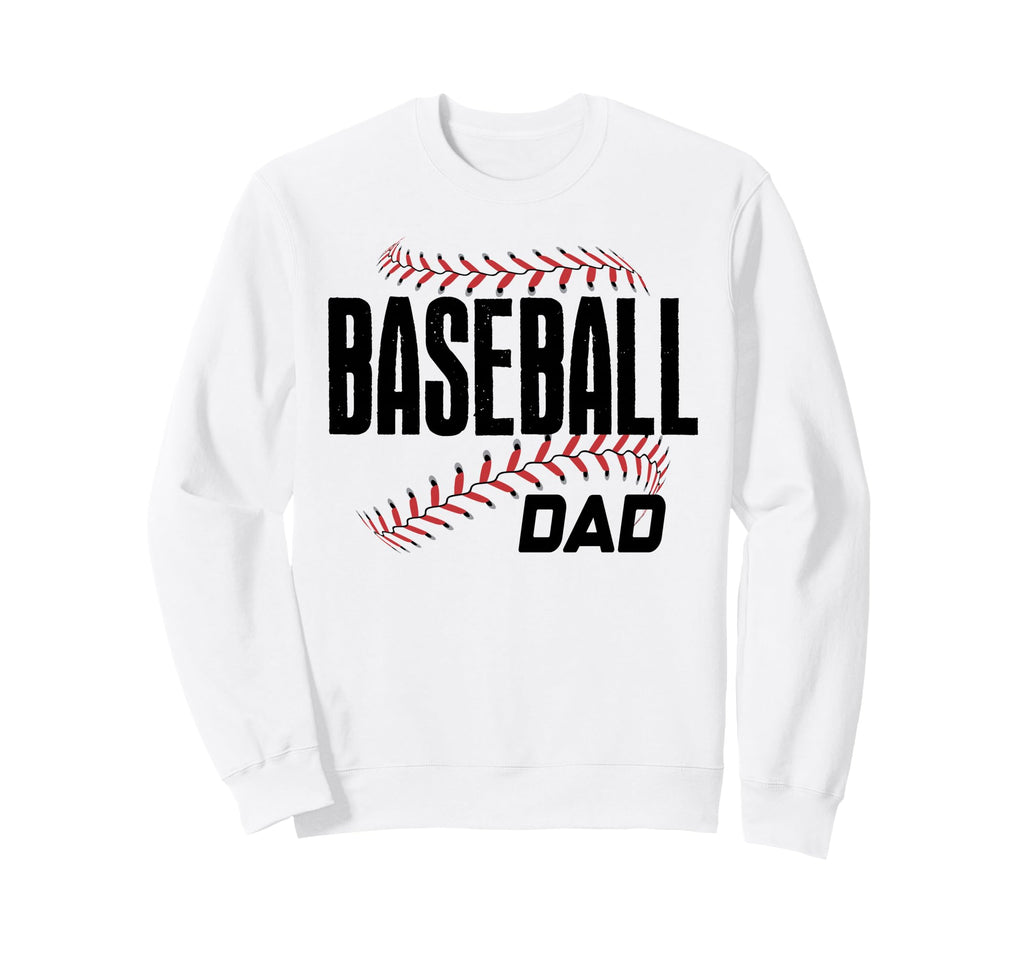 Baseball Dad Game Day Mascot Sweatshirt - Casual Everyday Wear Men Women - T-Shirt, Sweatshirt, Hoodie