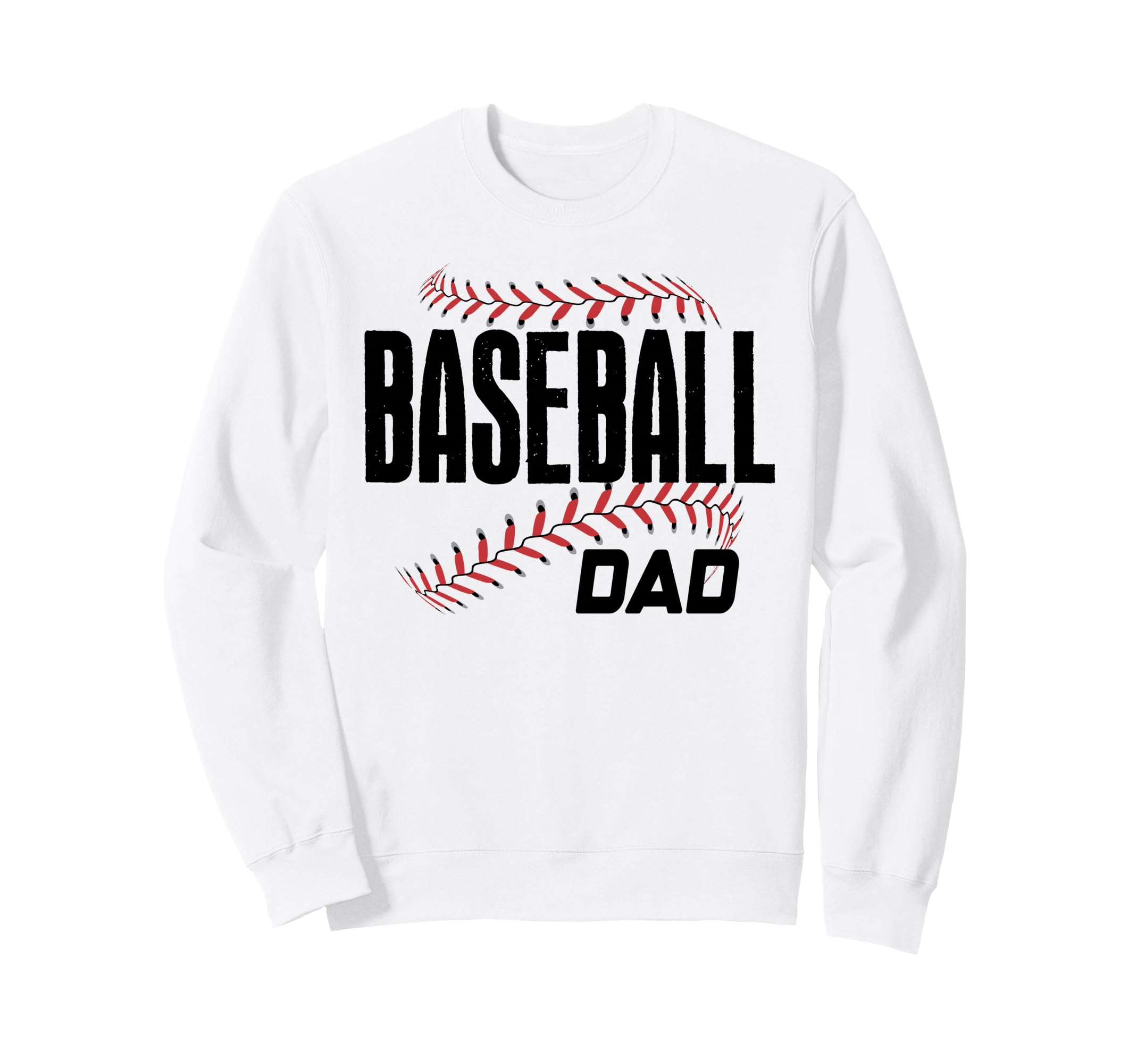 Baseball Dad Game Day Mascot Sweatshirt - Casual Everyday Wear Men Women - T-Shirt, Sweatshirt, Hoodie