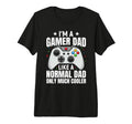 Mens Im Gamer Dad Funny Fathers Day Video T-Shirt - Unique Graphic Unisex - T-Shirt, Sweatshirt, Hoodie