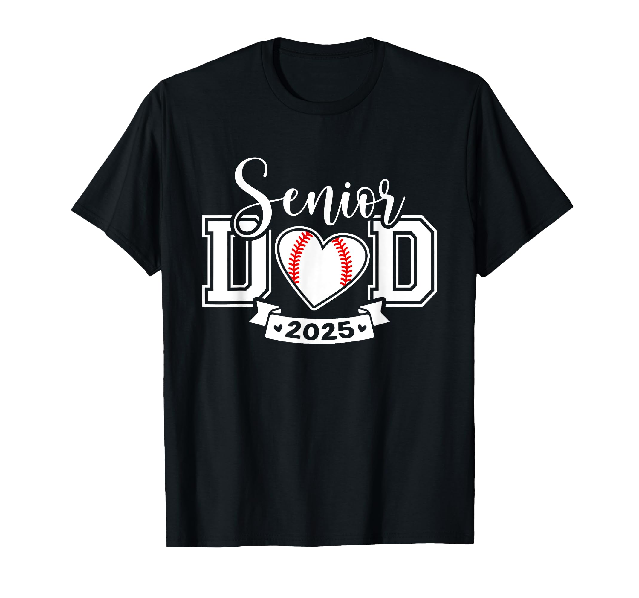 Senior Baseball Dad Class 2025 Player T-Shirt - Novelty Apparel Unisex - T-Shirt, Sweatshirt, Hoodie