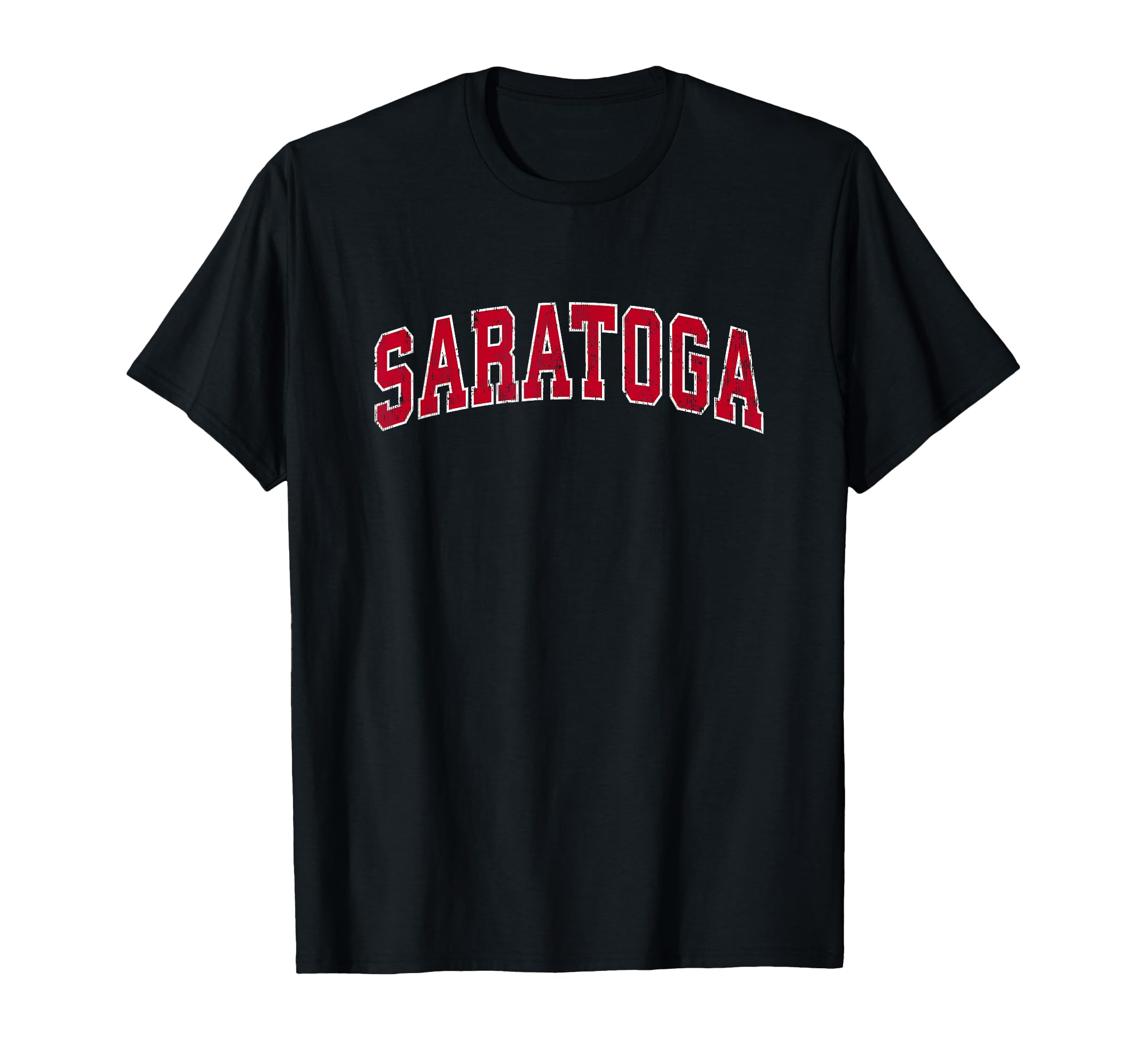 Saratoga California Ca Sports Red T-Shirt - Streetwear Style Unisex - T-Shirt, Sweatshirt, Hoodie