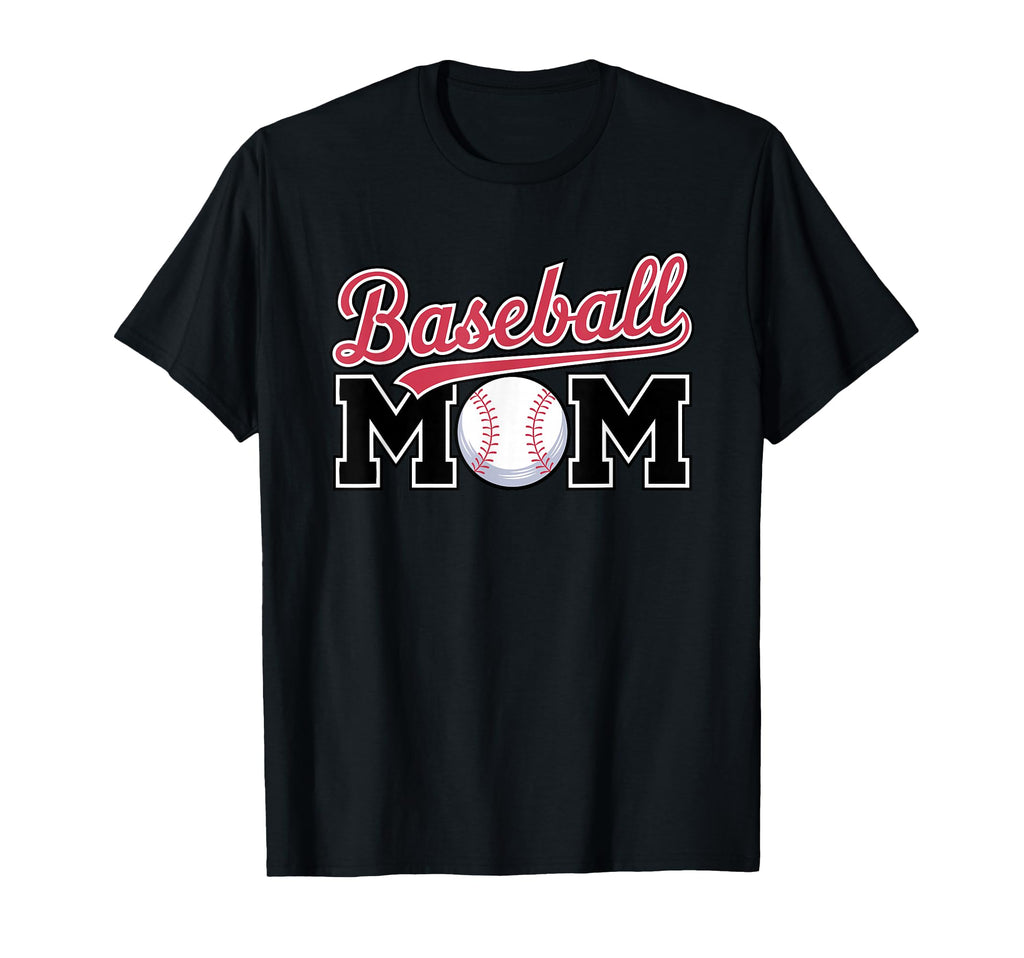 Baseball Mom Sports Baseball T-Shirt - Graphic Print Men Women - T-Shirt, Sweatshirt, Hoodie