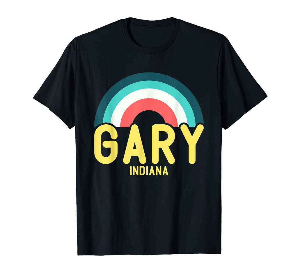 Gary Indiana Rainbow T-Shirt - Trendy Graphic for Adults - T-Shirt, Sweatshirt, Hoodie