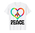 Peace Tie Love Heart Funny Hand T-Shirt - Fun Novelty Design Men Women - T-Shirt, Sweatshirt, Hoodie
