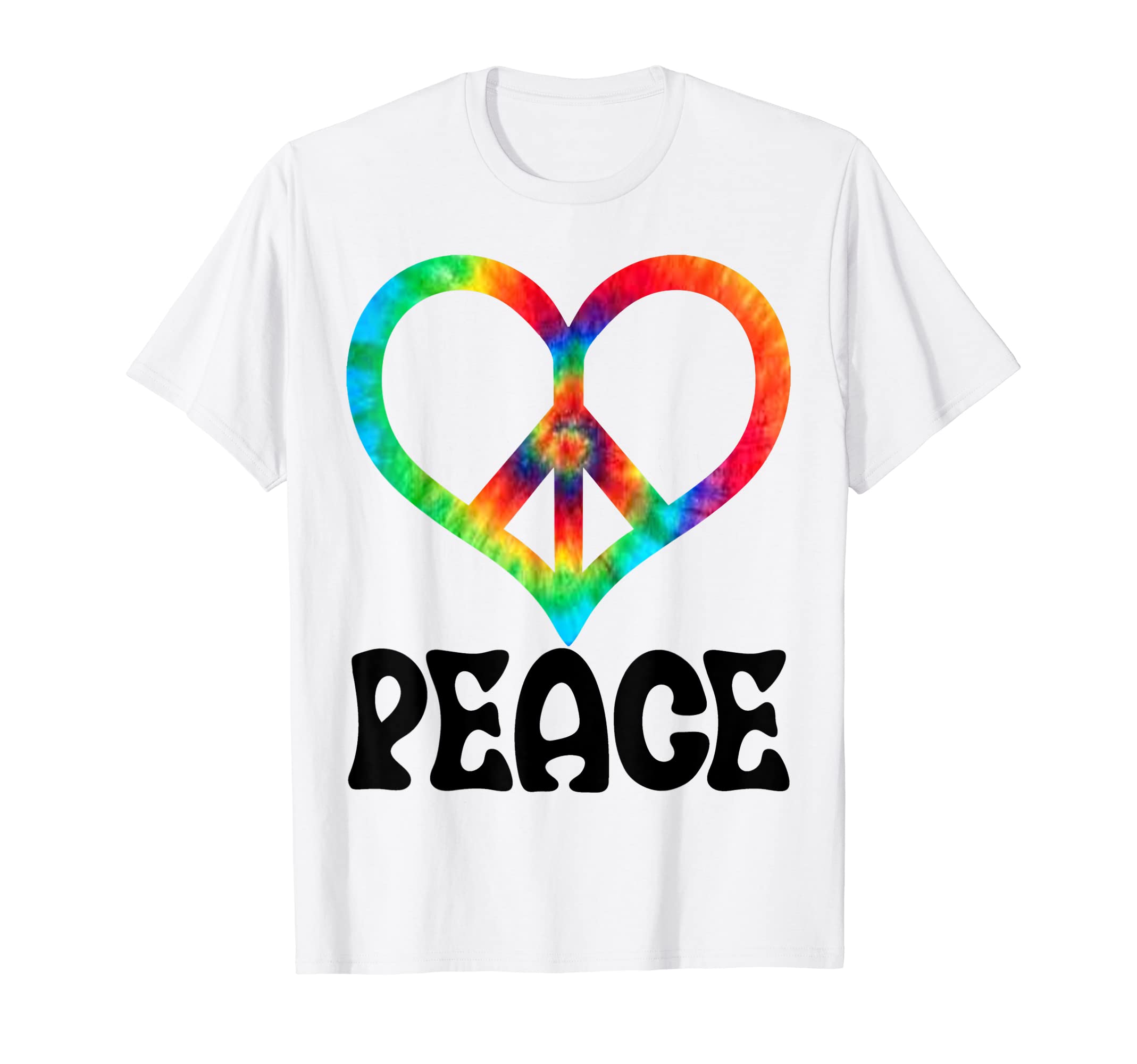 Peace Tie Love Heart Funny Hand T-Shirt - Fun Novelty Design Men Women - T-Shirt, Sweatshirt, Hoodie