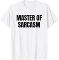Master of sarcasm - Adult & Kids T-Shirts, Sweatshirts & Hoodies apparel design preview 1