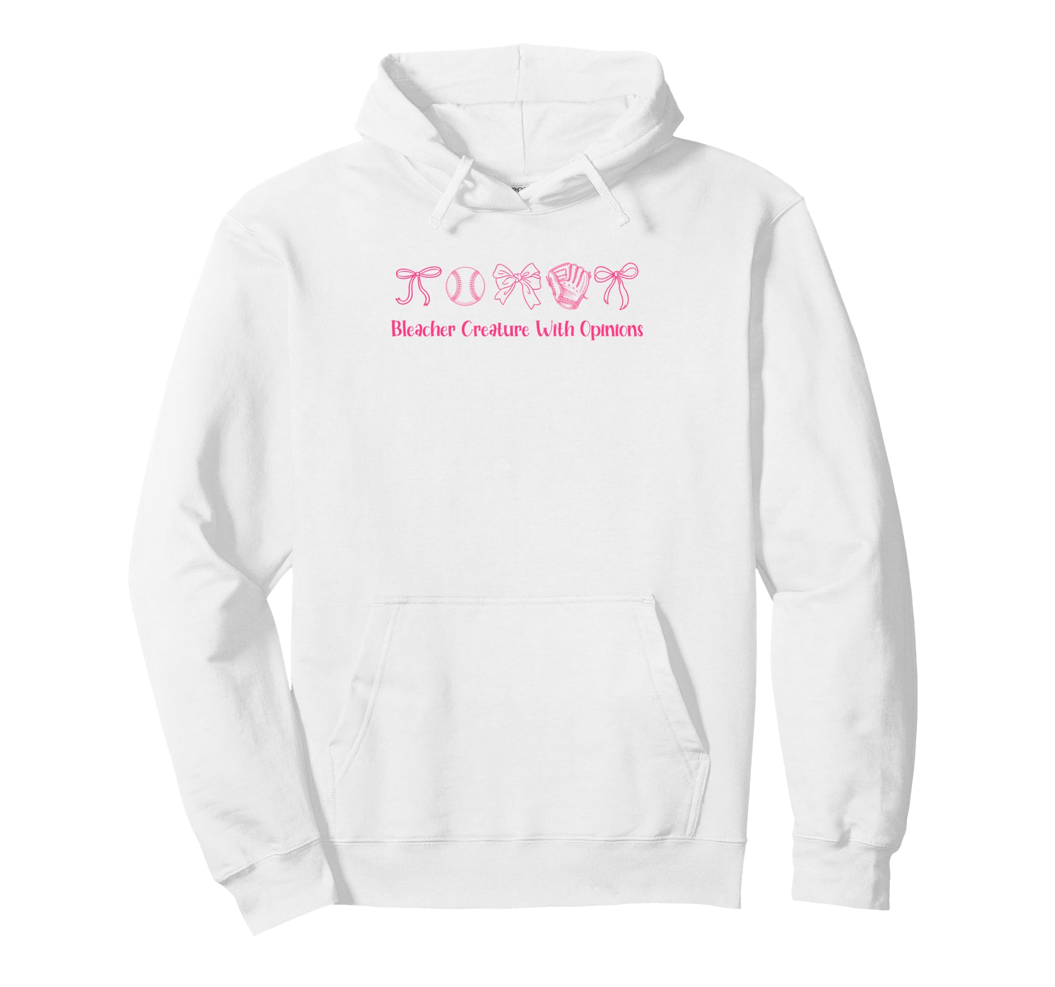 Baseball Softball Lover Bleacher Hoodie - Casual Everyday Wear Unisex - T-Shirt, Sweatshirt, Hoodie