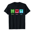 Los Angeles Peace Love L La Gift T-Shirt - Streetwear Style Men Women - T-Shirt, Sweatshirt, Hoodie