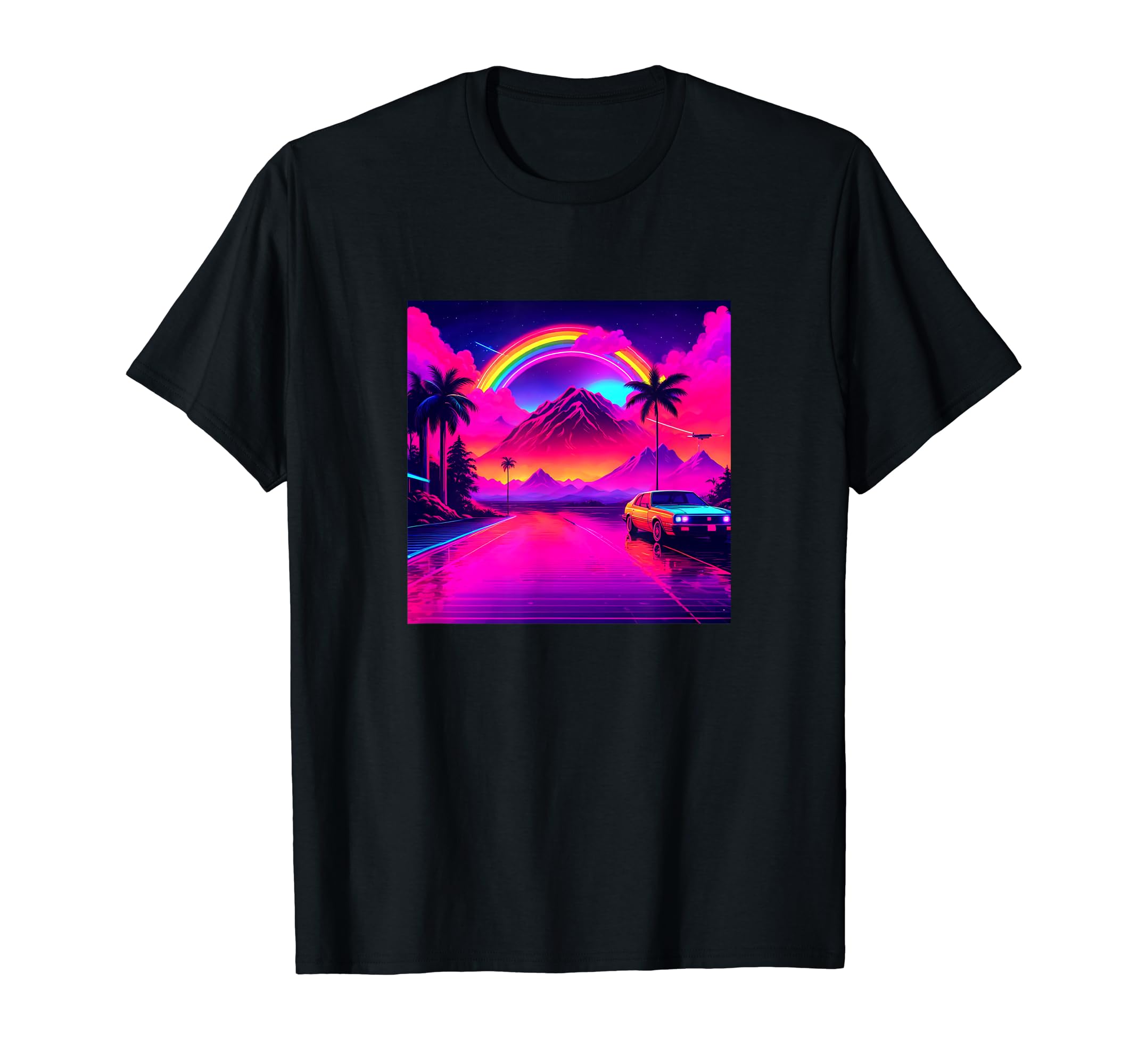 Rainbow Rainbow T-Shirt - Custom Art Print Unisex - T-Shirt, Sweatshirt, Hoodie