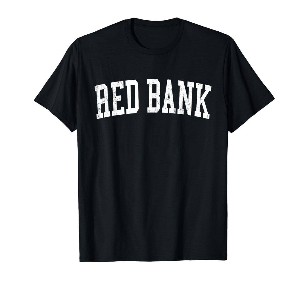 Red Bank Sc Distressed White Varsity T-Shirt - Streetwear Style Unisex - T-Shirt, Sweatshirt, Hoodie