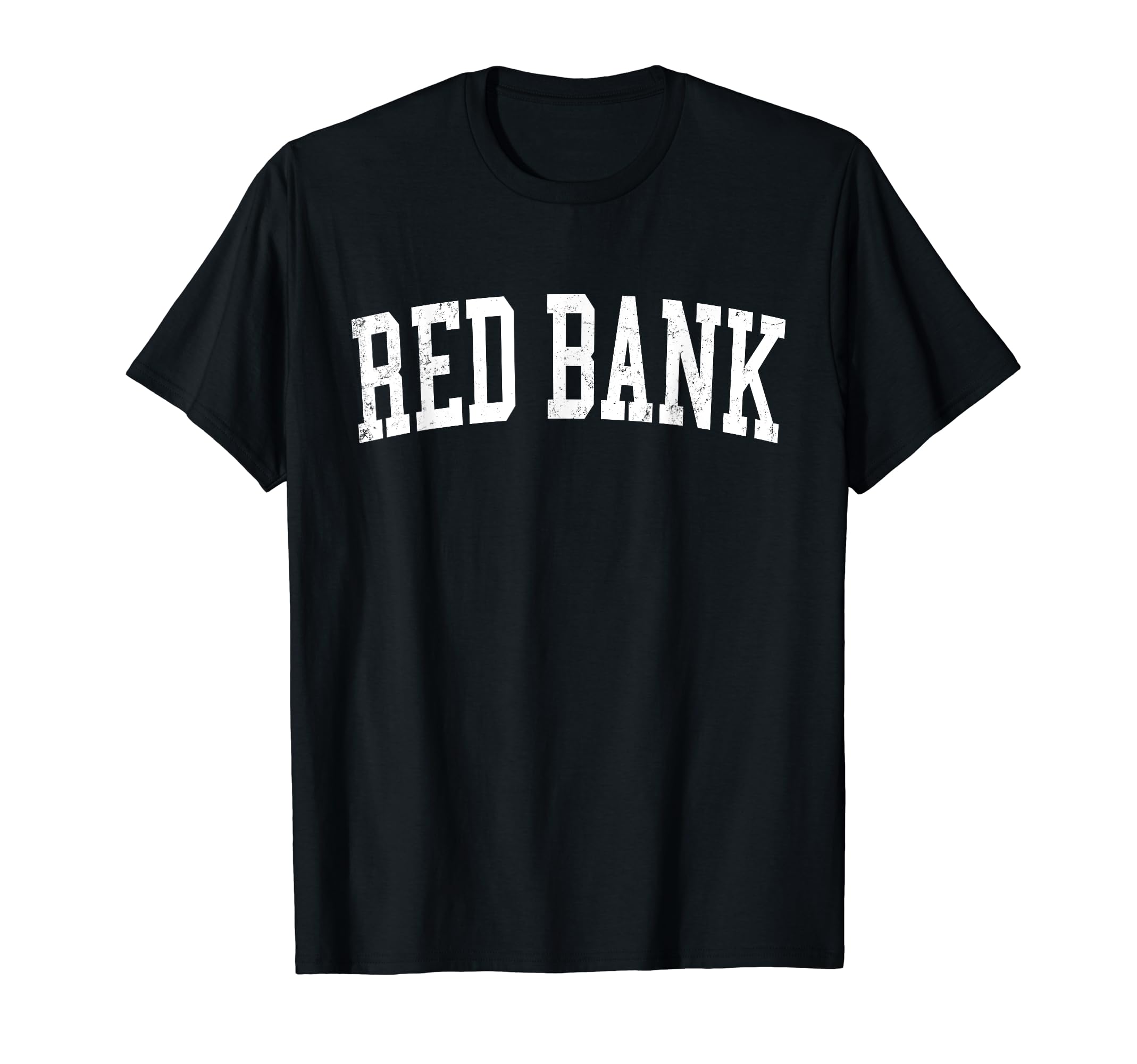 Red Bank Sc Distressed White Varsity T-Shirt - Streetwear Style Unisex - T-Shirt, Sweatshirt, Hoodie