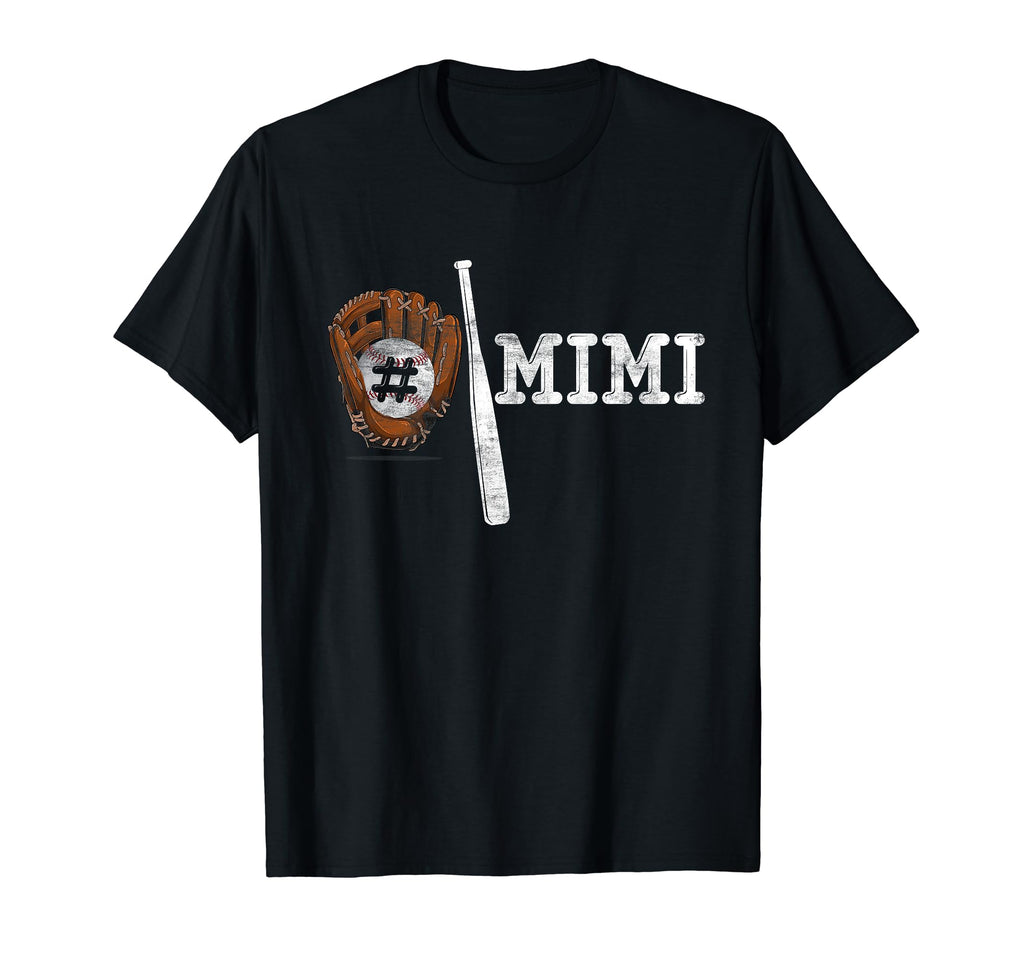 Number One Baseball Mimi Mothers Day T-Shirt - Streetwear Style Men Women - T-Shirt, Sweatshirt, Hoodie