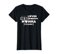 Baseball Cheer Mom He Only Loves His Bat T-Shirt - Minimalist Print Unisex - T-Shirt, Sweatshirt, Hoodie
