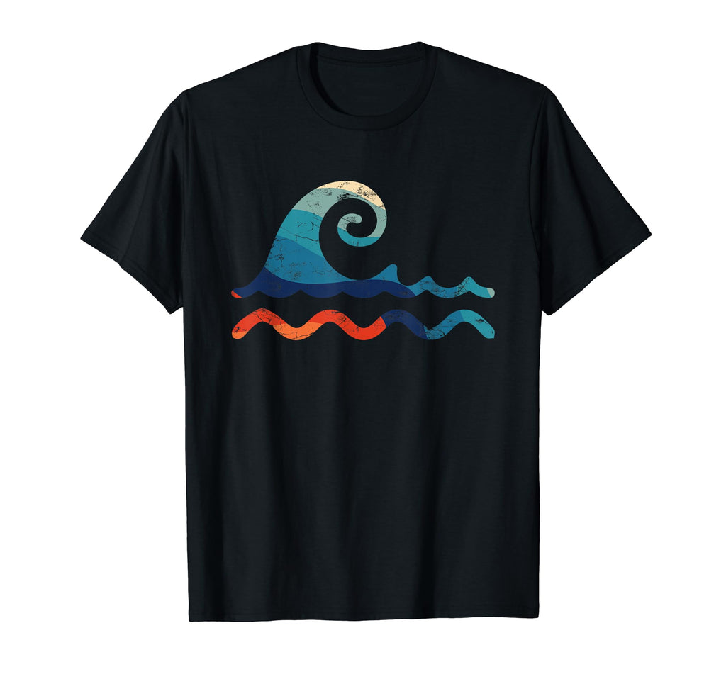 Ocean Sea Wave Printing Aesthetic 90S T-Shirt - Aesthetic Graphic Unisex - T-Shirt, Sweatshirt, Hoodie