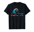 Ocean Sea Wave Printing Aesthetic 90S T-Shirt - Aesthetic Graphic Unisex - T-Shirt, Sweatshirt, Hoodie