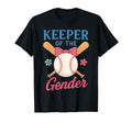 Keeper Gender Baseball Or Bows Funny T-Shirt - Graphic Print for Adults - T-Shirt, Sweatshirt, Hoodie