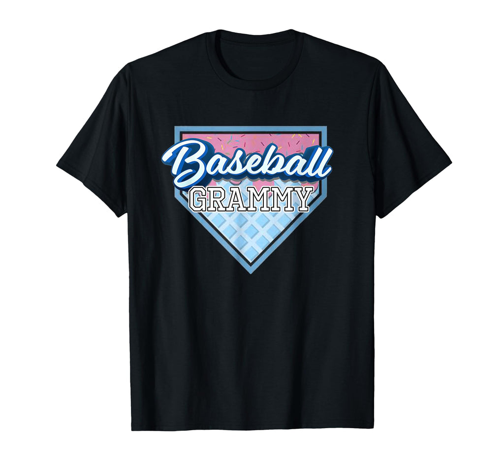 Baseball Grammy Ice Cream Drip Funny T-Shirt - Trendy Graphic Unisex - T-Shirt, Sweatshirt, Hoodie