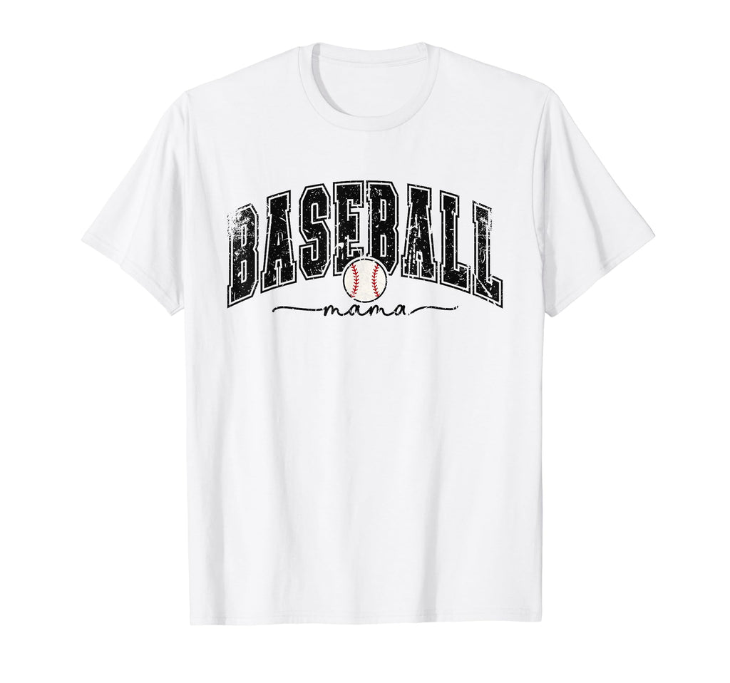Baseball Mama Funny Sport T-Shirt - Novelty Apparel Unisex - T-Shirt, Sweatshirt, Hoodie