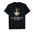 Funny Mom Goose Mothers Day Outnumbered T-Shirt - Custom Art Print Unisex - T-Shirt, Sweatshirt, Hoodie