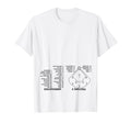 Funny Upside Down Baseball T-Shirt - Casual Everyday Wear Men Women - T-Shirt, Sweatshirt, Hoodie