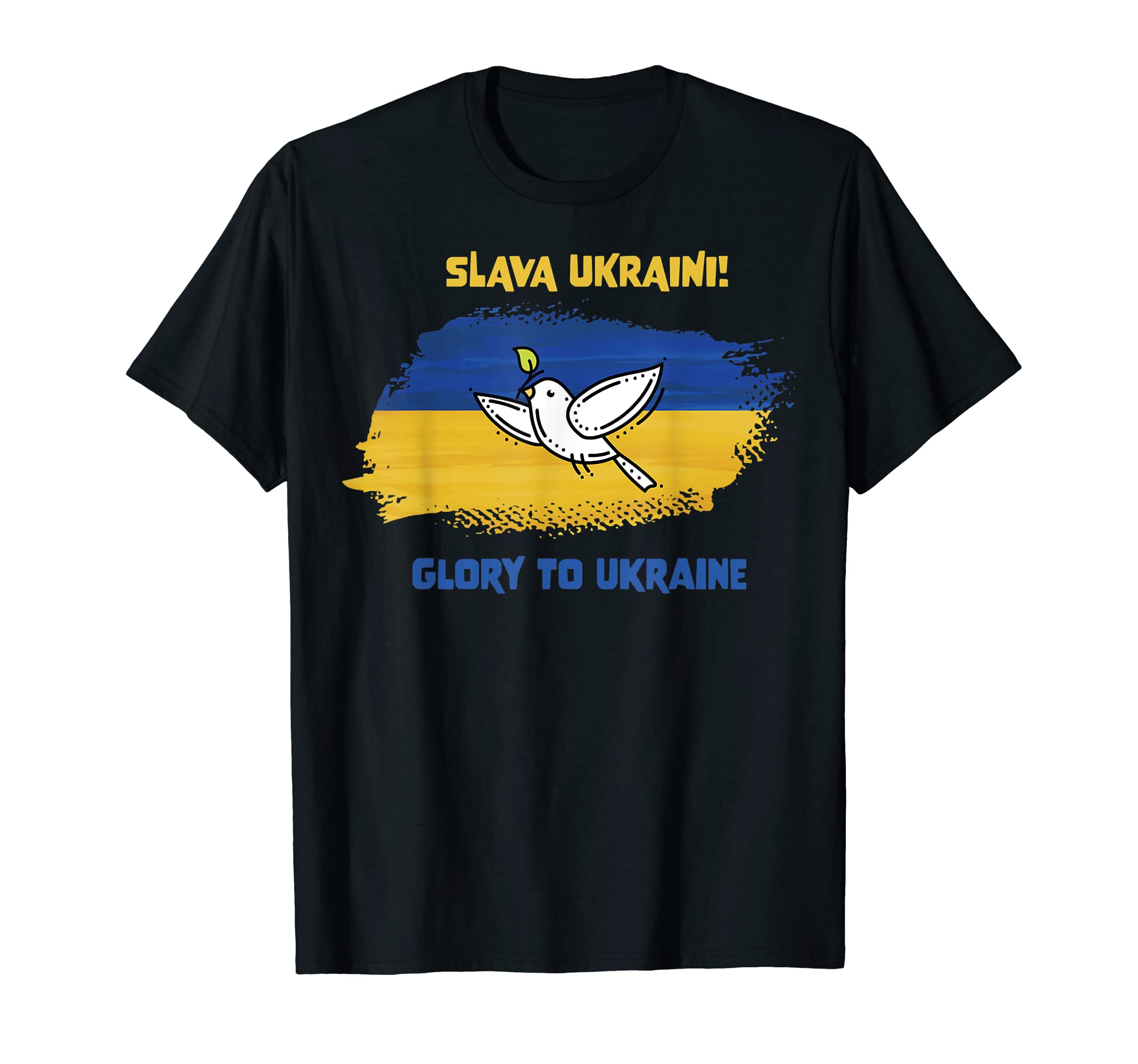 Slava Ukraini Glory To Ukraine T-Shirt - Minimalist Print Men Women - T-Shirt, Sweatshirt, Hoodie
