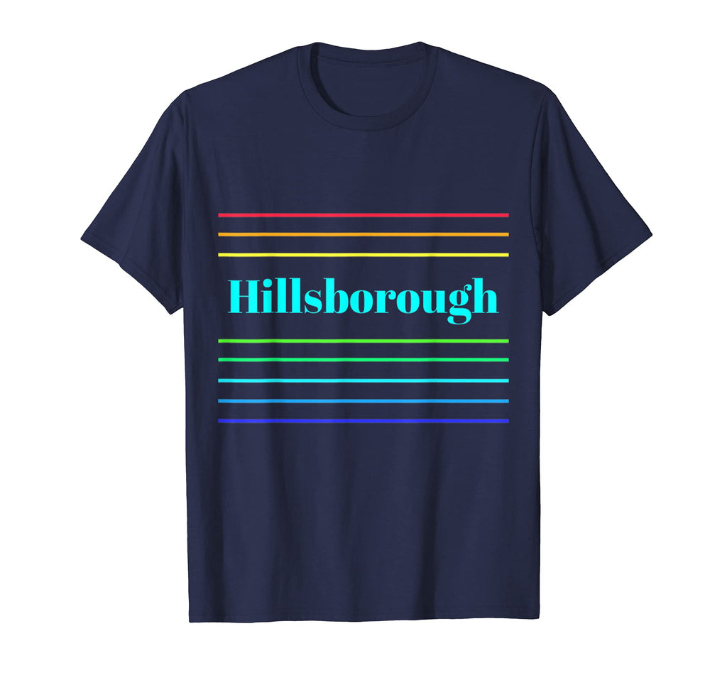 Hillsborough Stripe T-Shirt - Casual Everyday Wear Unisex - T-Shirt, Sweatshirt, Hoodie