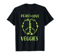 Peace Love Veggies T-Shirt - Trendy Graphic for Adults - T-Shirt, Sweatshirt, Hoodie