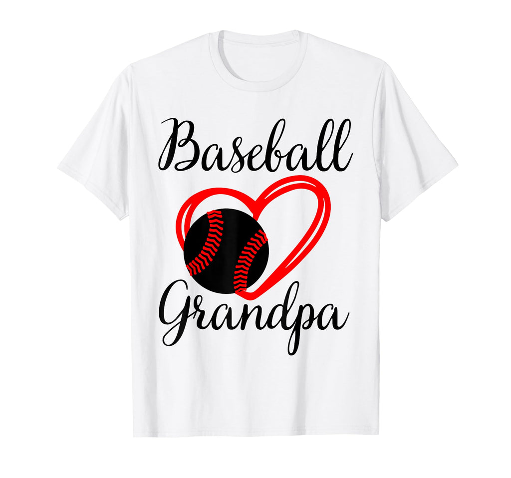 Baseball Grandpa Family Matching T-Shirt - Custom Art Print Men Women - T-Shirt, Sweatshirt, Hoodie