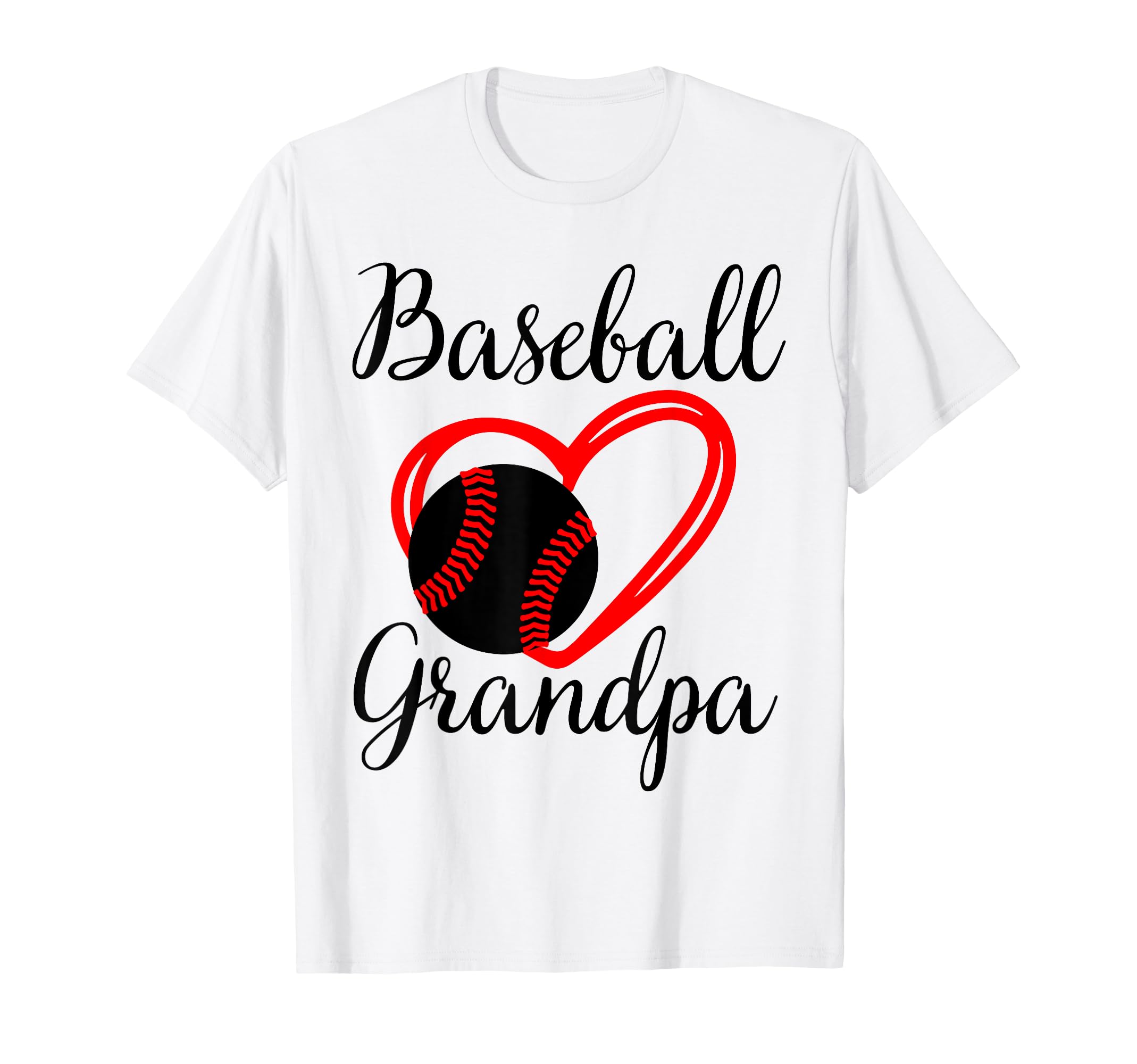 Baseball Grandpa Family Matching T-Shirt - Custom Art Print Men Women - T-Shirt, Sweatshirt, Hoodie