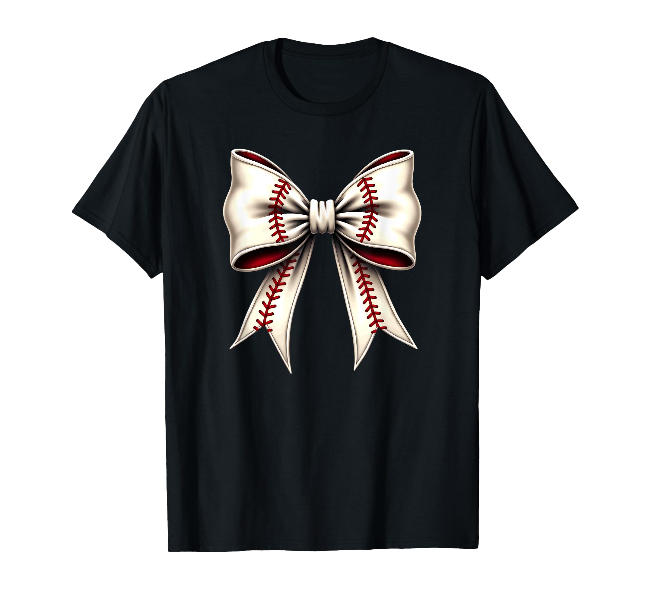 Baseball Coquette Bow Mommy T-Shirt - Novelty Apparel for Adults - T-Shirt, Sweatshirt, Hoodie