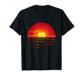 Sunset Over Ocean Beach Sunrise T-Shirt - Casual Everyday Wear Men Women - T-Shirt, Sweatshirt, Hoodie
