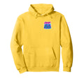 Chicago 90S Airbrush Vibrant Skyline Hoodie - Trendy Graphic for Adults - T-Shirt, Sweatshirt, Hoodie