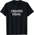 Created Equal - Adult & Kids T-Shirts, Sweatshirts & Hoodies apparel design preview 1