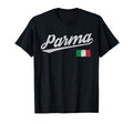 Parma Italy Flag Distressed T-Shirt - Aesthetic Graphic for Adults - T-Shirt, Sweatshirt, Hoodie