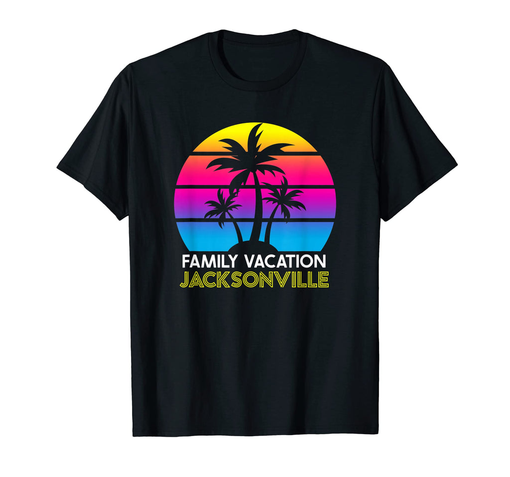 Family Vacation Jacksonville Florida T-Shirt - Unique Graphic Men Women - T-Shirt, Sweatshirt, Hoodie