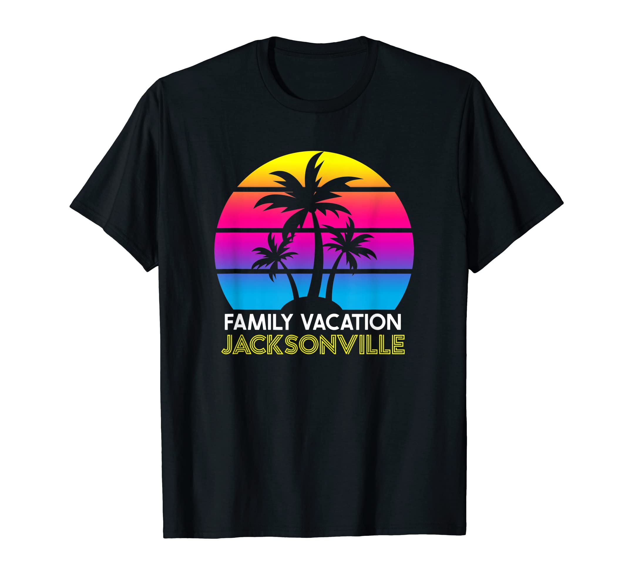 Family Vacation Jacksonville Florida T-Shirt - Unique Graphic Men Women - T-Shirt, Sweatshirt, Hoodie