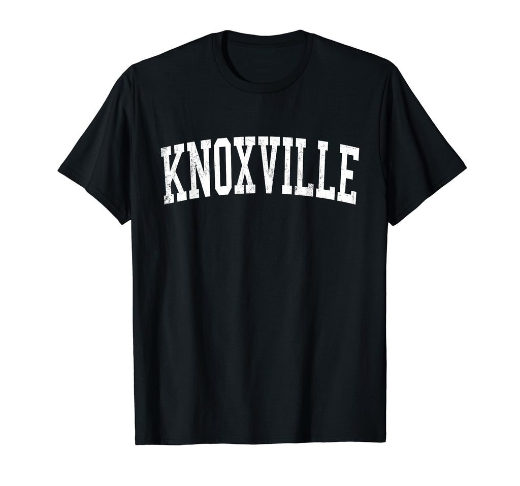 Knoxville Tn Distressed White Varsity T-Shirt - Graphic Print for Adults - T-Shirt, Sweatshirt, Hoodie