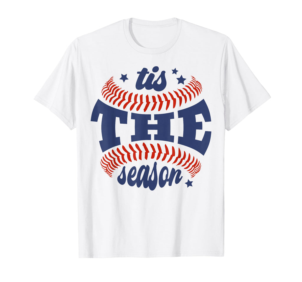 Tis Season Baseball Mom T-Shirt - Novelty Apparel Men Women - T-Shirt, Sweatshirt, Hoodie