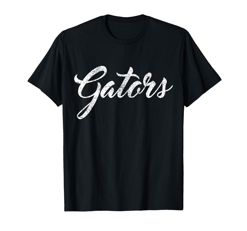 Gators School Sports Fan Team Spirit T-Shirt - Custom Art Print Men Women - T-Shirt, Sweatshirt, Hoodie