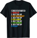 BUY THE DIP CRYPTO MEME NOVELTY MERCH - Adult & Kids T-Shirts, Sweatshirts & Hoodies apparel design preview 1