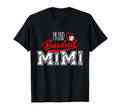 Proud Baseball Mimi Grandma Sport Mothers T-Shirt - Novelty Apparel Unisex - T-Shirt, Sweatshirt, Hoodie