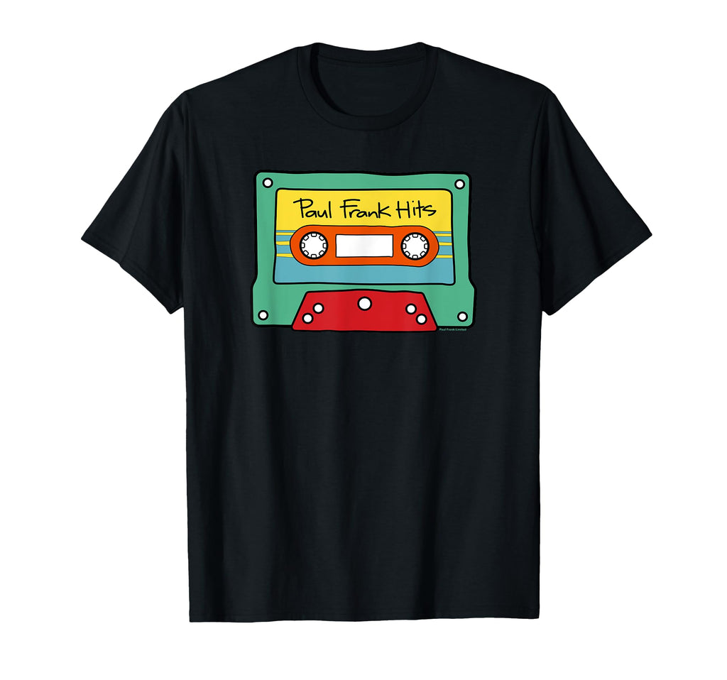 Paul Frank Cassette Tape Hits T-Shirt - Trendy Graphic for Adults - T-Shirt, Sweatshirt, Hoodie