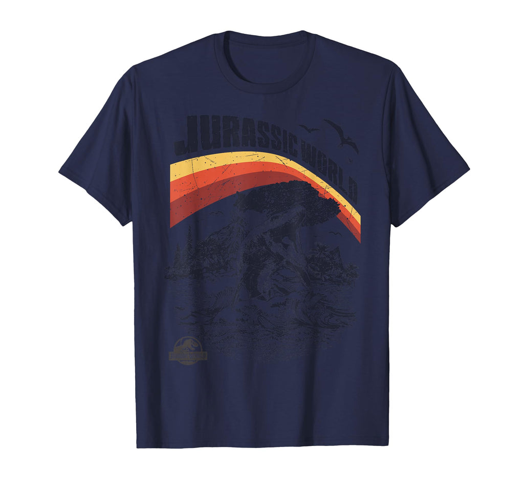 Jurassic World Two Mosasaurus Rainbow T-Shirt - Unique Graphic Unisex - T-Shirt, Sweatshirt, Hoodie